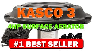Kasco 3/4HP Surface Aerator -120V with 50 ft Electric Power Cord | - B002X8RC4E