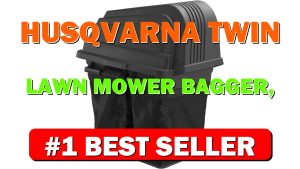 Husqvarna Twin Lawn Mower Bagger, Lawn Mower Attachments for 42-Inch Riding Mowers, - B004Q0NOIK