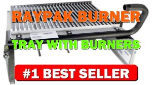 Raypak Burner Tray with Burners R406A 010394F - B004UHDCY0