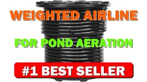 Weighted Airline for Pond Aeration – 1/2" Inside Diameter 500ft Spool - B005HJ9PIW