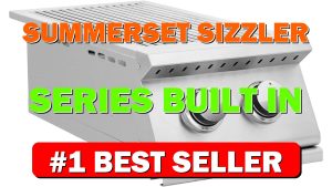 Summerset Sizzler Series Built-In Double Side Burner, Natural Gas - B0062R8WNC