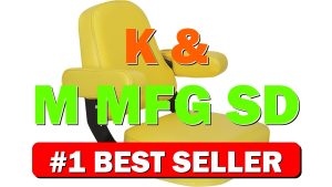 K & M Mfg SD Seat Assembly Yellow John Deere 10 20 - B0065O2IFA