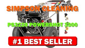 SIMPSON Cleaning PS3228 PowerShot 3300 PSI Gas Pressure Washer, 2.5 GPM, Honda - B007QDYQEK