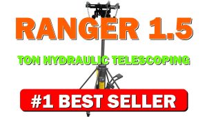 Ranger- 1.5 Ton Hydraulic Telescoping Transmission Jack Heavy Duty Transmission Lifting - B00BBJB8FA