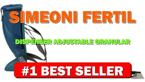 Simeoni Fertil Dispenser Adjustable Granular Applicator - B00D8GT6JO