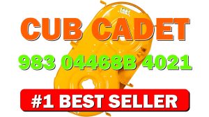 CUB CADET 983-04468B-4021 Yellow 46" Deck Shell LTX1045 LTX1046 Lawn Tractors - B0198RUH08