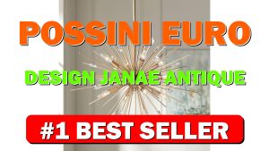 Possini Euro Design Janae Antique Gold Sputnik Chandelier Lighting 29 1/2" Wide - B01GI40S9Y