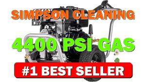Simpson Cleaning 4400 PSI Gas Pressure Washer, 4.0 GPM Power Washer for - B01IHBDK2S