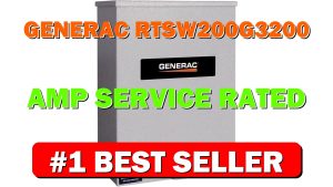 Generac RTSW200G3 200 Amp Service Rated 120/208 3Ø Reliable Three-Phase Power - B01LXG7NT4