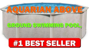Aquarian Above Ground Swimming Pool, Phoenix Steel-Frame, 24', Cognac Large Heavy-Duty - B01MR32IYV