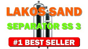 LAKOS SAND SEPARATOR SS 3/4" 10-20 GPM - B074XLB5K8
