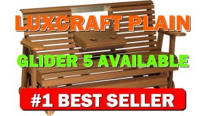 LuxCraft Plain Glider 5' Available in 14 Colors (Premium - - B08TZTN3QG