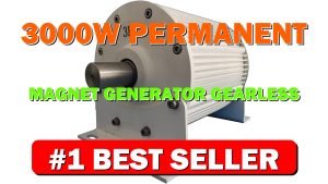 3000W Permanent Magnet Generator Gearless 3 Phase 3KW Alternator AC 96V For - B09MF2H5KJ