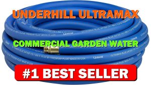 Underhill UltraMax Commercial Garden Water Hose, Lightweight, Heavy-Duty, Flexible, Ant - B0B1P3XBQW
