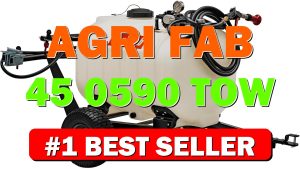 Agri-Fab 45-0590 Tow-Behind Sprayer with Boom and Spray Wand 60 Gallon - B0BFBFD7HY