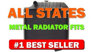 All States Metal Radiator fits John Deere 5320N, 5410, 5415, 5415H, 5420, - B0BJ9HT5NG