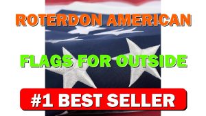 ROTERDON American Flags for Outside 15x25 FT, Embroidered Heavy Duty Large USA - B0C3B8PRK9