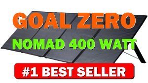 Goal Zero Nomad 400-Watt Solar Panel, Folding Solar-Panel Charger with Kickstand, Porta - B0CNQ9YK5V