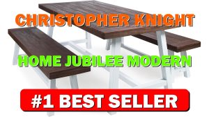 Christopher Knight Home Jubilee Modern Industrial 3 Piece Acacia Wood Picnic Dining - B0DB89TH5W