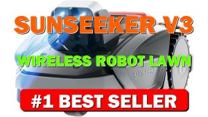 Sunseeker V3 Wireless Robot Lawn Mower 0.15 Acre/ 6,400 Sq. Ft, One-Click - B0DX75M86F