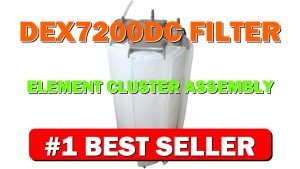 DEX7200DC Filter Element Cluster Assembly Compatible with Hayward 72 Sq Ft. Pro-Grid - B0F279NK17