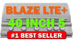 Blaze LTE+ 40-Inch 5-Burner Built-In Natural Gas Grill 70,000 BTUs | - B0F4XDY98D