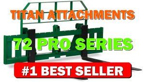 Titan Attachments 72" Pro Series Global Euro Extra Wide Pallet Fork Frame, - B0F696TMLF