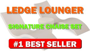 Ledge Lounger Signature Chaise Set of 2 + Affinity Side Table – - B0FCZNF7T6