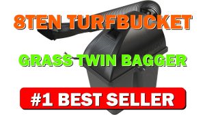 8TEN TURFBUCKET Grass Twin Bagger System for Husqvarna Z142 42-Inch Cut Deck - B0FLZXHKMX
