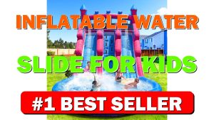 Inflatable Water Slide for Kids with Better Drainage and Durability Fun - B0FSJXQTC2