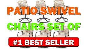 Patio Swivel Chairs Set of 6, Heavy Duty Outdoor Swivel Dining Chairs - B0FYPMYFG4