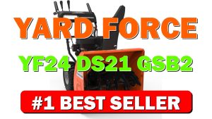 Yard Force YF24-DS21-GSB2 24-Inch Dual-Stage Gas Snow Blower, 208cc Briggs & Stratton - B0G15J5CP6