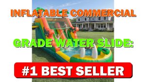 Inflatable Commercial Grade Water Slide: 21 ft (L) for Adults & Teenagers - B0G1T9NB56