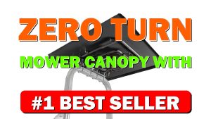 Zero-Turn Mower Canopy with Cooling Fan & LED Lights – Stay Cool - B0G543XNBR