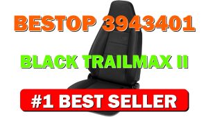 Bestop 3943401 Black Trailmax II Sport Seat Jeep 1976-2006 CJ7 & - B001892SRK