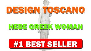Design Toscano Hebe Greek Woman Patron of Youth Indoor/Outdoor Garden Statue, Estate - B002VM48US
