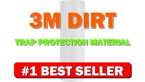 3M Dirt Trap Protection Material 36852, White Color, Nonwoven, Overspray Protection, Tr - B003IGIEUG