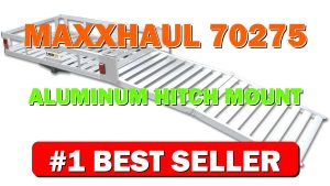 MaxxHaul 70275 Aluminum Hitch Mount Wheelchair/Mobility Carrier – 53.5" x 29.75" Cargo - B008CE0O8Y