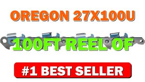 Oregon 27X100U 100ft Reel of Micro-Chisel Chain, 0.404-Inch Pitch Standard Sequence - B008U7B1BC