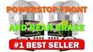 PowerStop Front and Rear Brake Kit For Chrysler 300 2005-10 |300 2012-14 - B00B0C1F6U