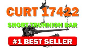 CURT 17422 Short Trunnion Bar Weight Distribution Hitch with Sway Control, Up - B00FLXTNFY