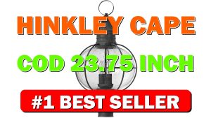 Hinkley Cape Cod 23.75-Inch Four Light Post Mount Lantern, Clear Seedy Glass, - B00LLKRER0