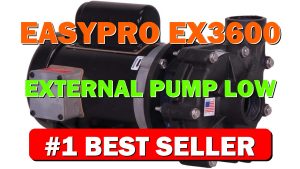 EasyPro EX3600 External Pump Low Head Weatherproof Quiet | - B00MI54H9K