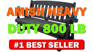Amish Heavy Duty 800 Lb Mission Pressure Treated Porch Glider with Cupholders - B017Y1E31Y