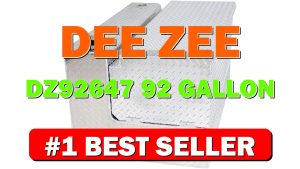 Dee Zee DZ92647 (92 gallon) Aluminum Combo Transfer Tank & Tool Box - B01K1ZYRH0