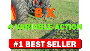 8' x 4' Variable Action Drag Chain Harrow Overall 7'6" Long - B076P1VCLC