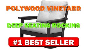 POLYWOOD Vineyard Deep Seating Rocking Chair - B079Z9655R