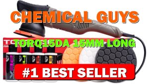 Chemical Guys TORQ15DA 15MM Long-Throw Random Orbital Polisher Kit 8 Items - B07PHV8M98