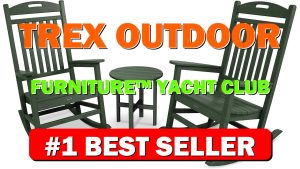 Trex Outdoor Furniture™ Yacht Club Rocker 3-Piece Set in Rainforest Canopy - B07PZDM3V8