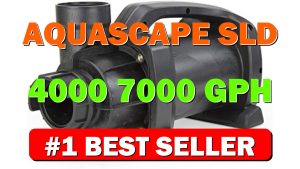 Aquascape SLD 4000-7000 GPH Adjustable Flow Pond Pump, Smart Device Controls | - B083QSBMNP